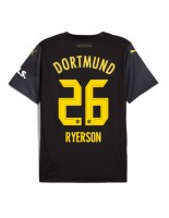 Moške Nogometnih dresov Borussia Dortmund Julian Ryerson #26 Gostujoči 2024-25 Kratki rokavi